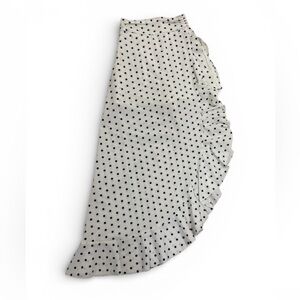 Polka Dot Ruffle Skort